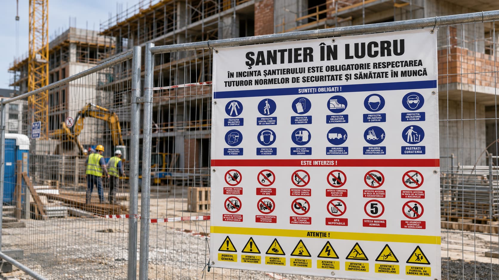 SANTIER IN LUCRU
